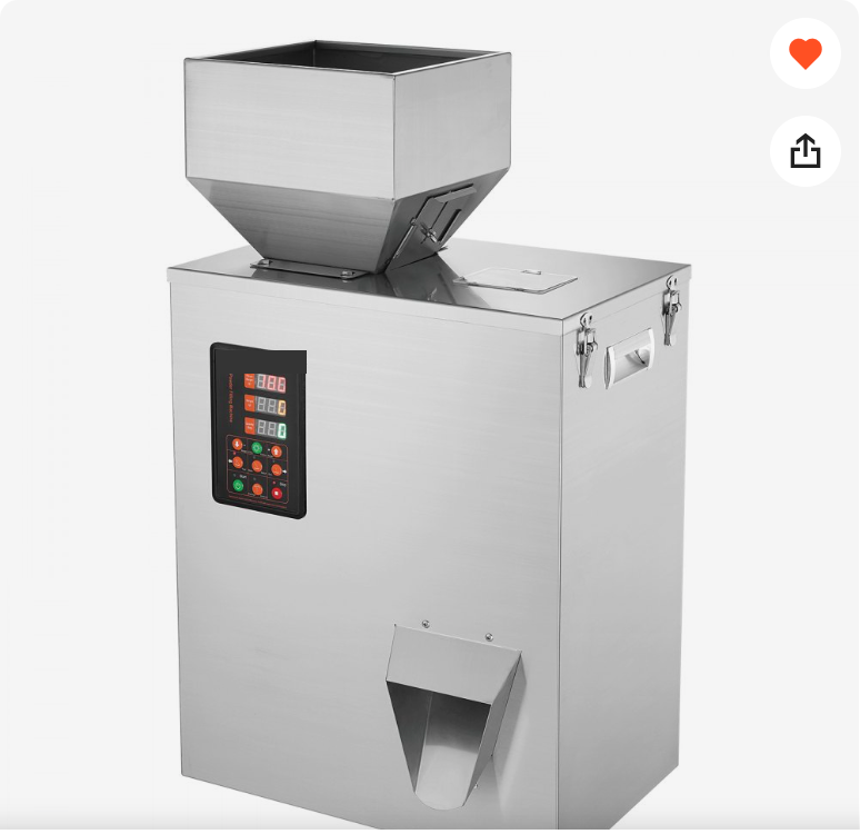 Automatic Powder Filling Machine, 10-500g