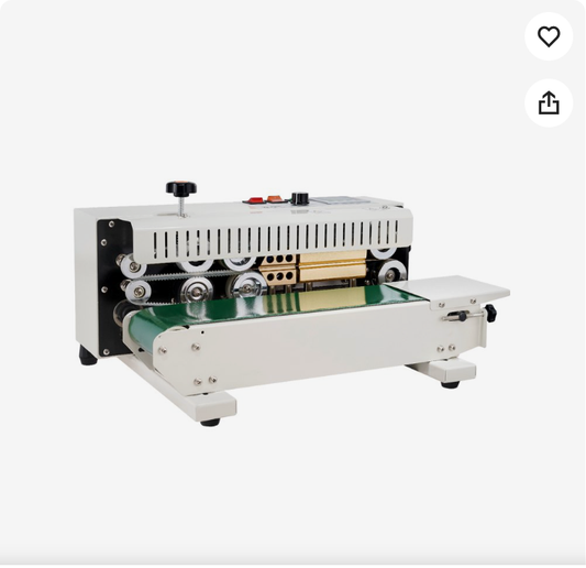 Compact Continuous Band Sealer, 6-12mm