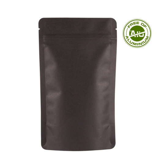 Stand-Up Pouch – Kraft Black (Doypack)