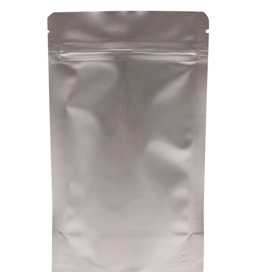 Aluminium Stand-Up Pouch - Silver (Doypack)