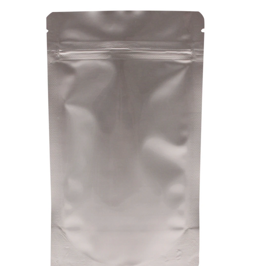 Aluminium Stand-Up Pouch - Silver (Doypack)