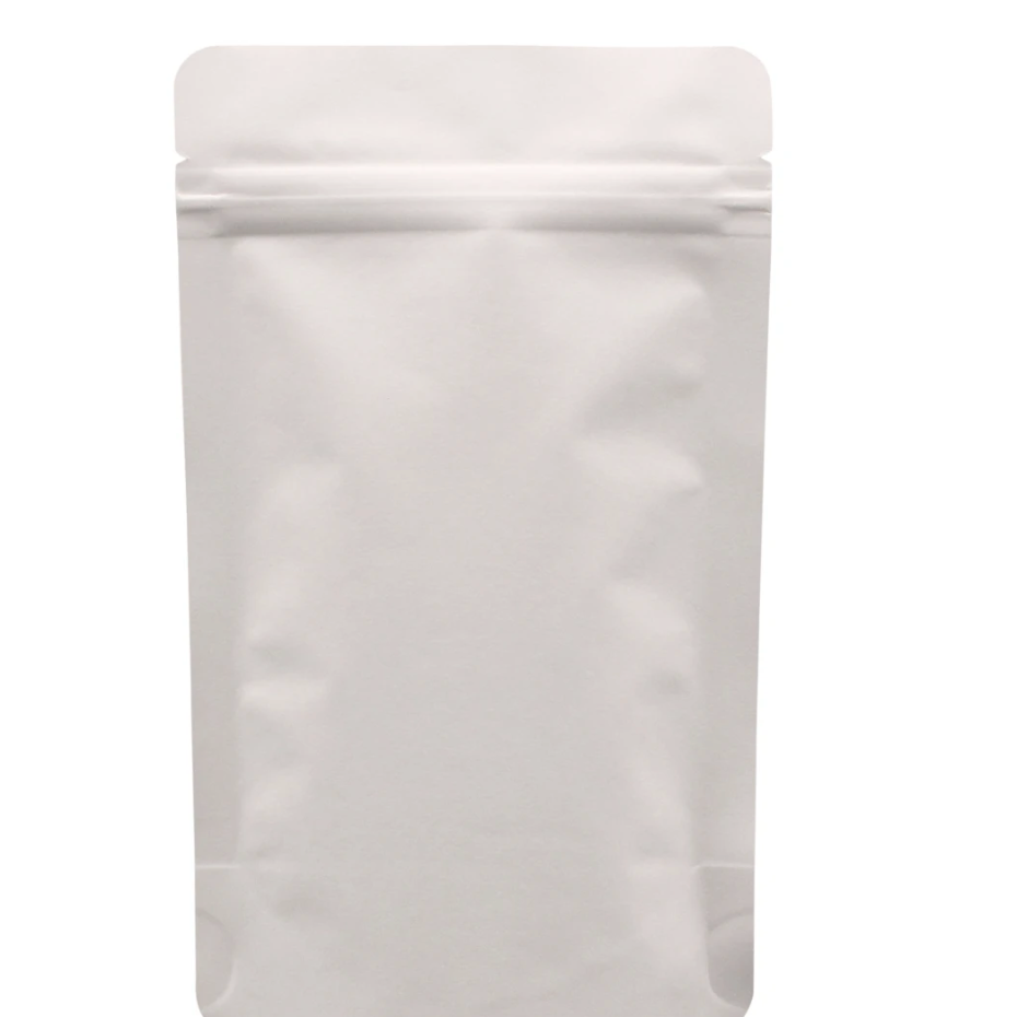 Stand-Up Pouch – Matte White (Doypack)