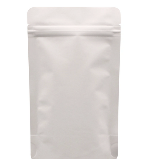 Stand-Up Pouch – Matte White (Doypack)